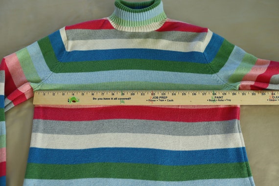 Striped Cotton Pullover Sweater by Pendleton - Tu… - image 4