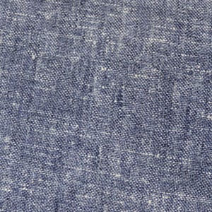 70s Blue Double Knit Fabric - Vintage Blue and White Print Polyester Double Knit for retro clothing or patchwork image 5