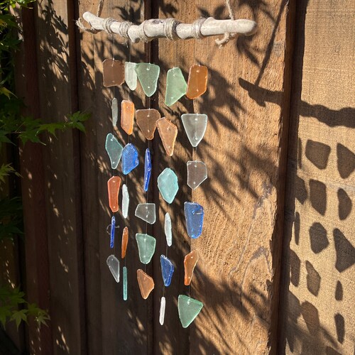 Sea Glass Wind Chimes Etsy