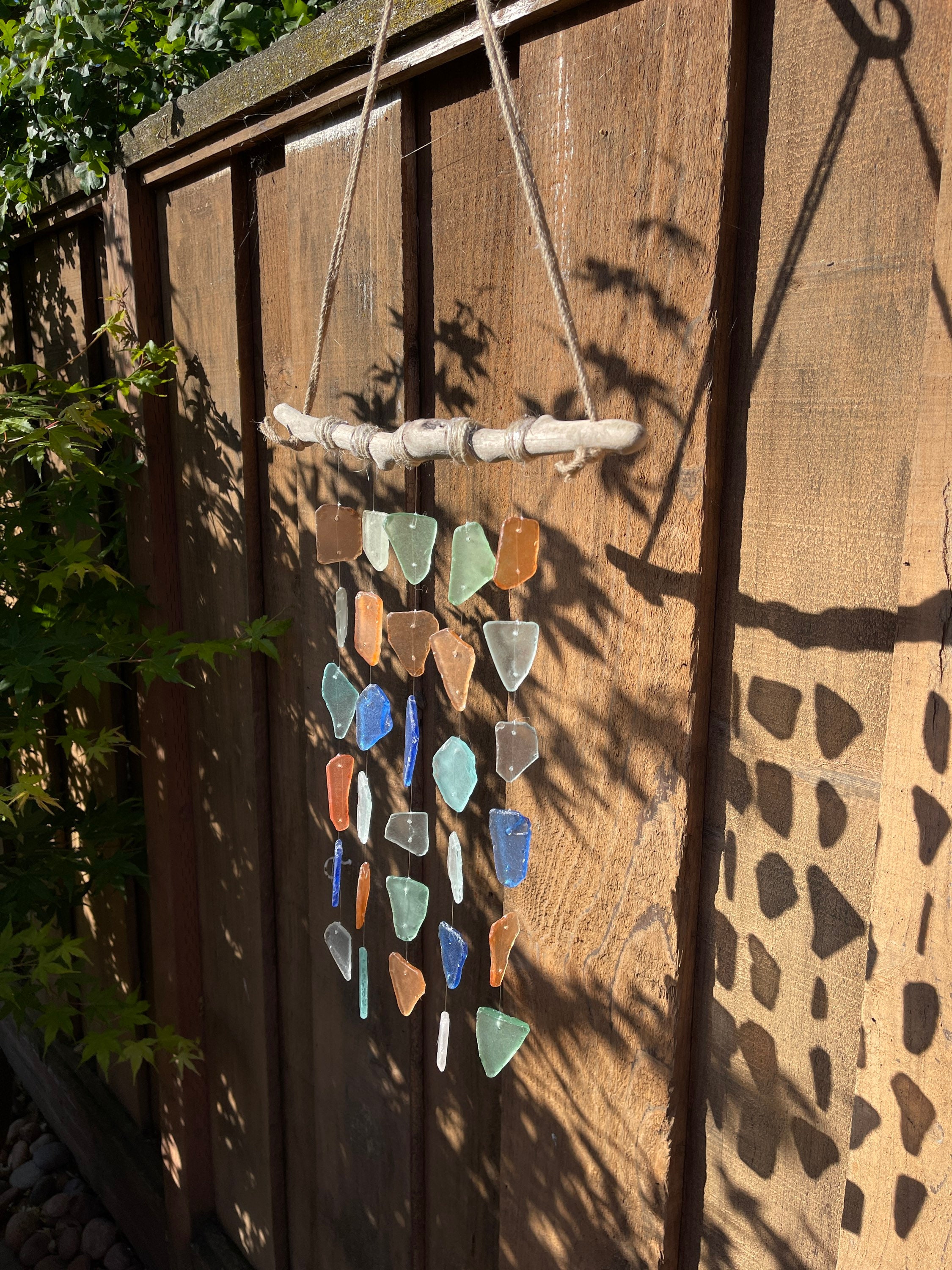 Sea Glass Wind Chimes Etsy