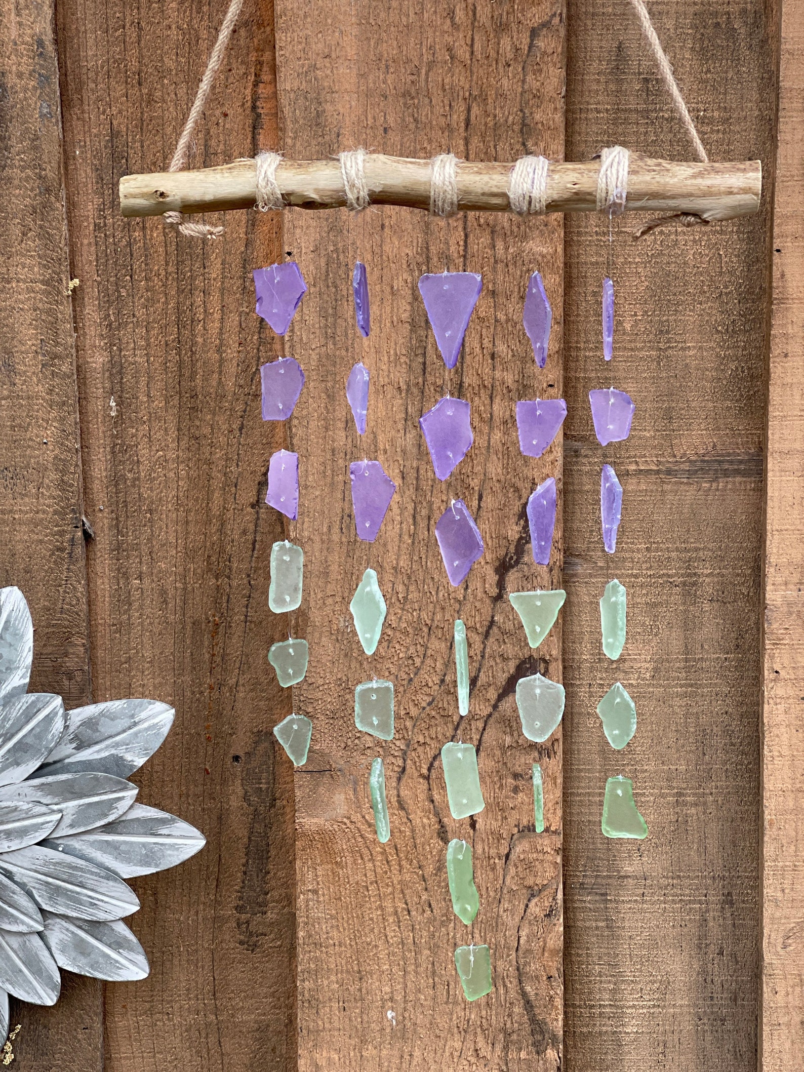 Sea Glass Wind Chimes - Etsy
