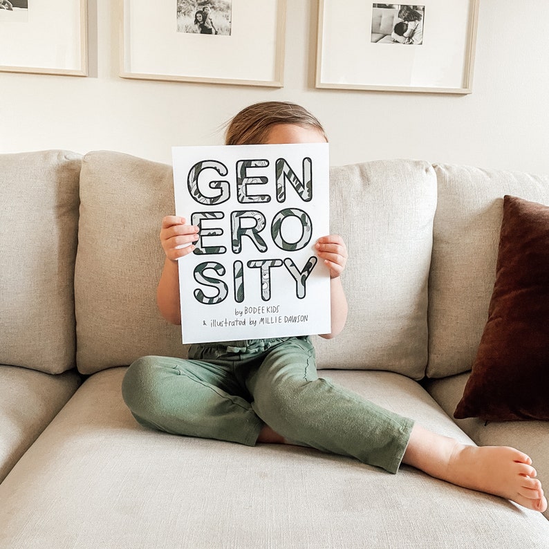 Generosity Activity Book for Kids 412 Digital Download / Children Coloring Pages / Kids