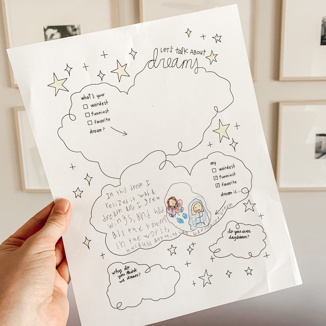 Pen Pal Kit Printables Snail Mail Kids Penpal Set - Etsy