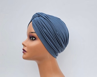 Turban for women,soft jersey vintage twist turban,pretied headwrap,chemo turban,alopecia hat,Turban Beanie,gift for her,gift for chemo
