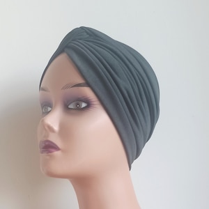 Front twist turban cap, Turban for women, vintage/retro hat, chemo headwear, alopecia, turban beanie, gift for her