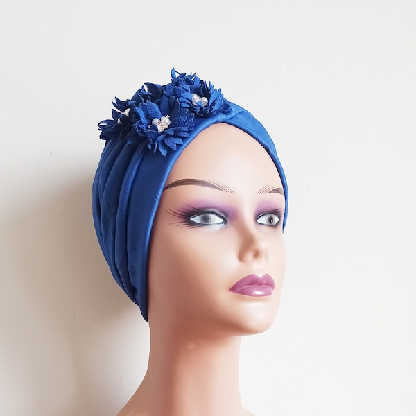 Turbante para mujer, diadema bonita, turbante de mujer, sombrero de mujer, sombrero de estilo vintage, sombrero de alopecia, regalo de quimioterapia, turbante Beanie, gorra de turbante