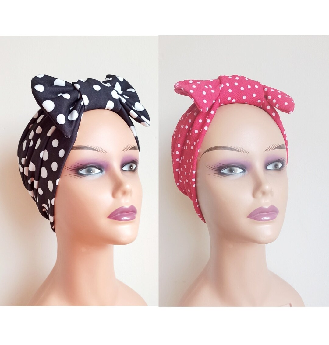 Tegan Dot Turban Beanie main image 0
