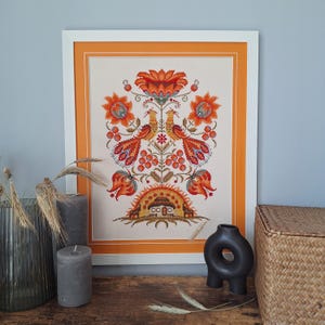 Tree of life cross stitch kits ethnic cross stitch kits floral symmetrical cross stitch designs