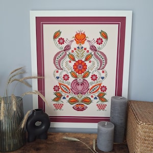 Tree of life cross stitch kits ethnic cross stitch kits floral symmetrical cross stitch designs