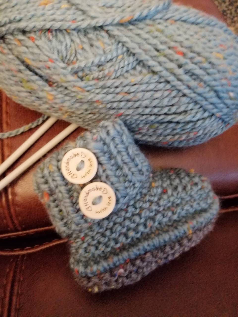 Baby Hand Knitted Hug Boots Etsy