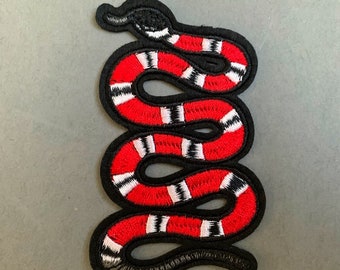 gucci snake patch