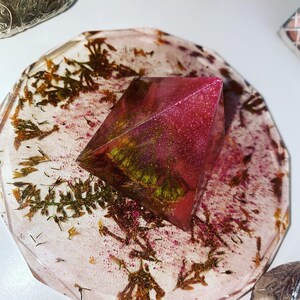 Resin Pyramid home decor