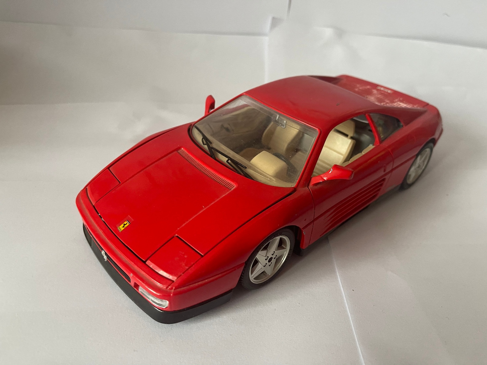 Burago 1989 Ferrari 348 tb 118 ESCALA ROJO Etsy