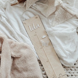 Tabela de altura infantil com nome | Os motivos podem ser selecionados e posicionados por você | Quarto infantil | ideia de presente