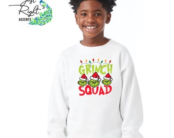 Grinch, Grinch Squad, Grinch Squad Png, Grinch face Png, Grinch Squad Christmas PNG, Sublimation design, Holiday Grinch Squad Design