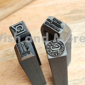 Custom Jewelry stamp, Personalized stamping die, metal letter stamps, Custom Metal Die, silver stamping, Steel Stamp, Tiny Metal Stamp