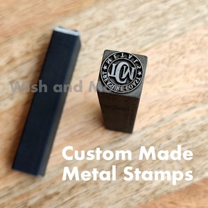Custom Metal Stamp | Jewelry Punch Stamp | Custom metal die | Metal Stamps | Steel Stamp | Custom Die Tiny Metal Stamp