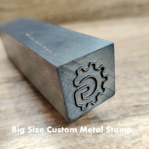 CUSTOM METAL STAMP for Metal Stamping | Jewelry Tool | Custom Metal Die | Jewelry Punch Stamps | Steel Stamp for Metal Branding