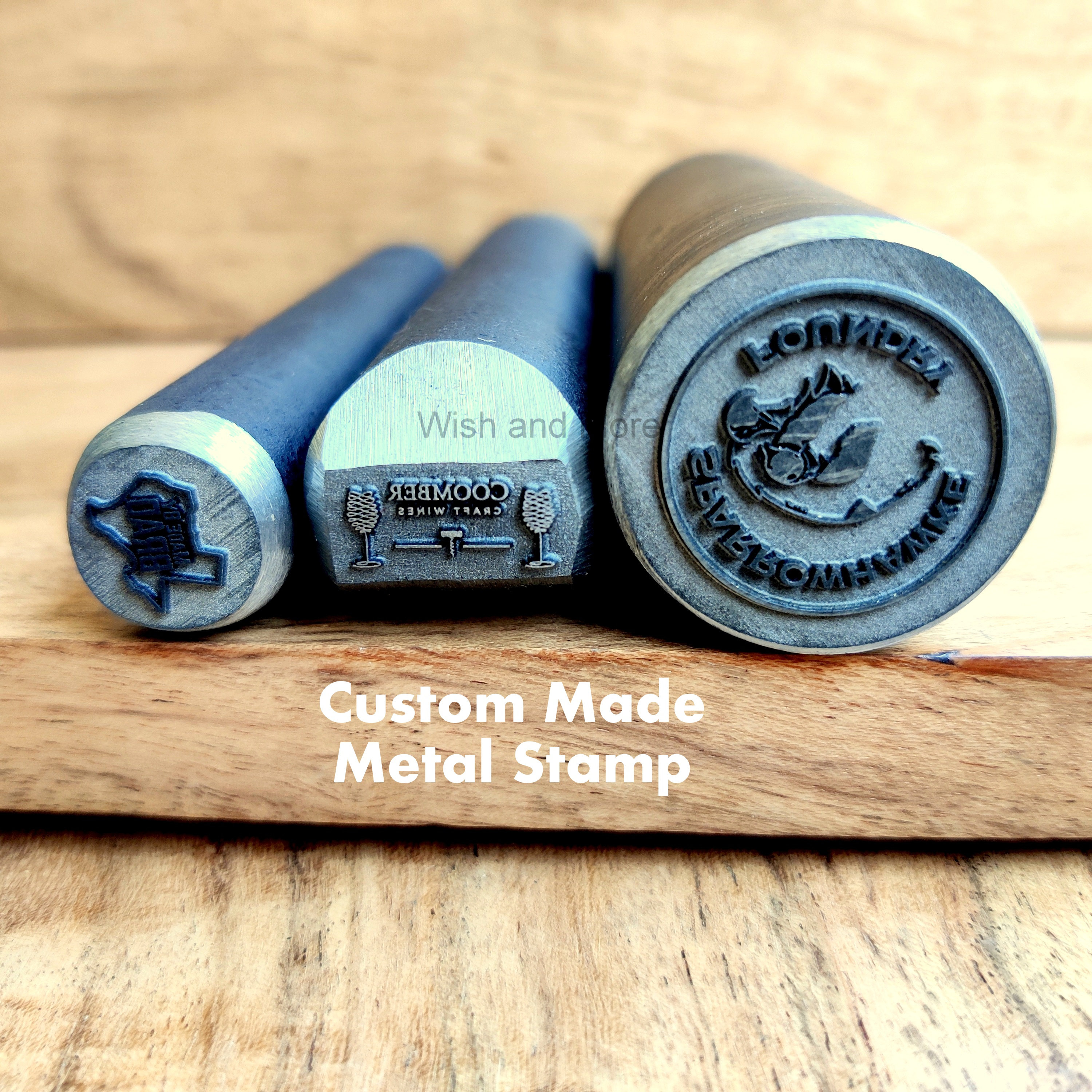 Custom Metal Stamp Steel Hand Stamp Custom Metal Die Jewelry Punch