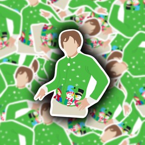 robert pattinson in green sweater