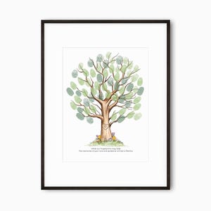 Fingerprint Tree Teacher Appreciation Gift | Class Keepsake (Digital Download)