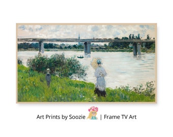 Samsung Frame TV Art Monet, Vintage Claude Monet Painting,  Paris Art ,Vintage Painting for The Frame TV, Samsung TV Instant Download | 378