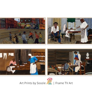 Black Family Art for Samsung Frame TV: Pippin & Crite (Digital Download)