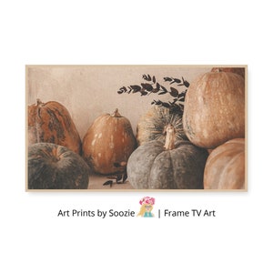 Pumpkin Patch Samsung Frame TV Art: Autumn Harvest (Digital Download)