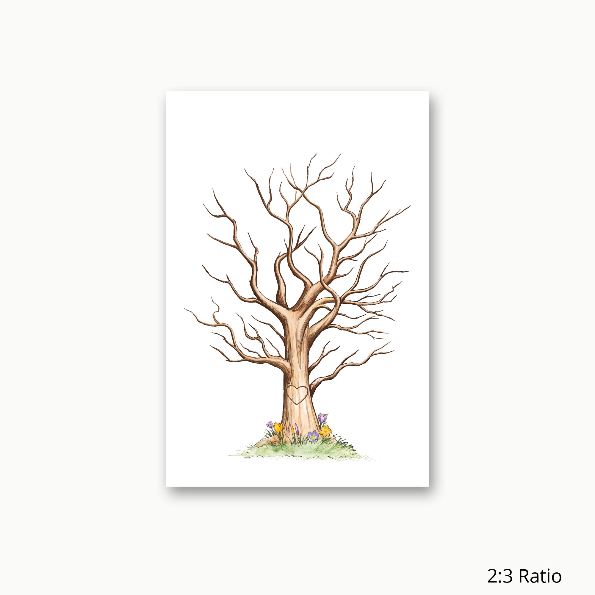 fingerprint-tree-printable-guestbook-blank-finger-print-tree-template-with-heart-fingerprint-tree-download-instant-download-fp02-etsy