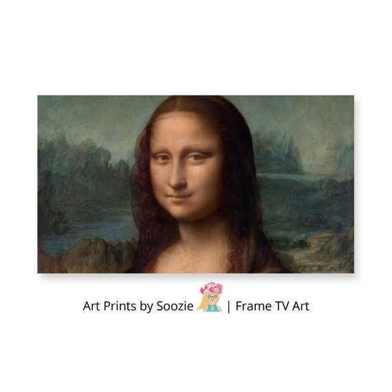 Mona Lisa Art for Samsung Frame TV: Leonardo Da Vinci (digital