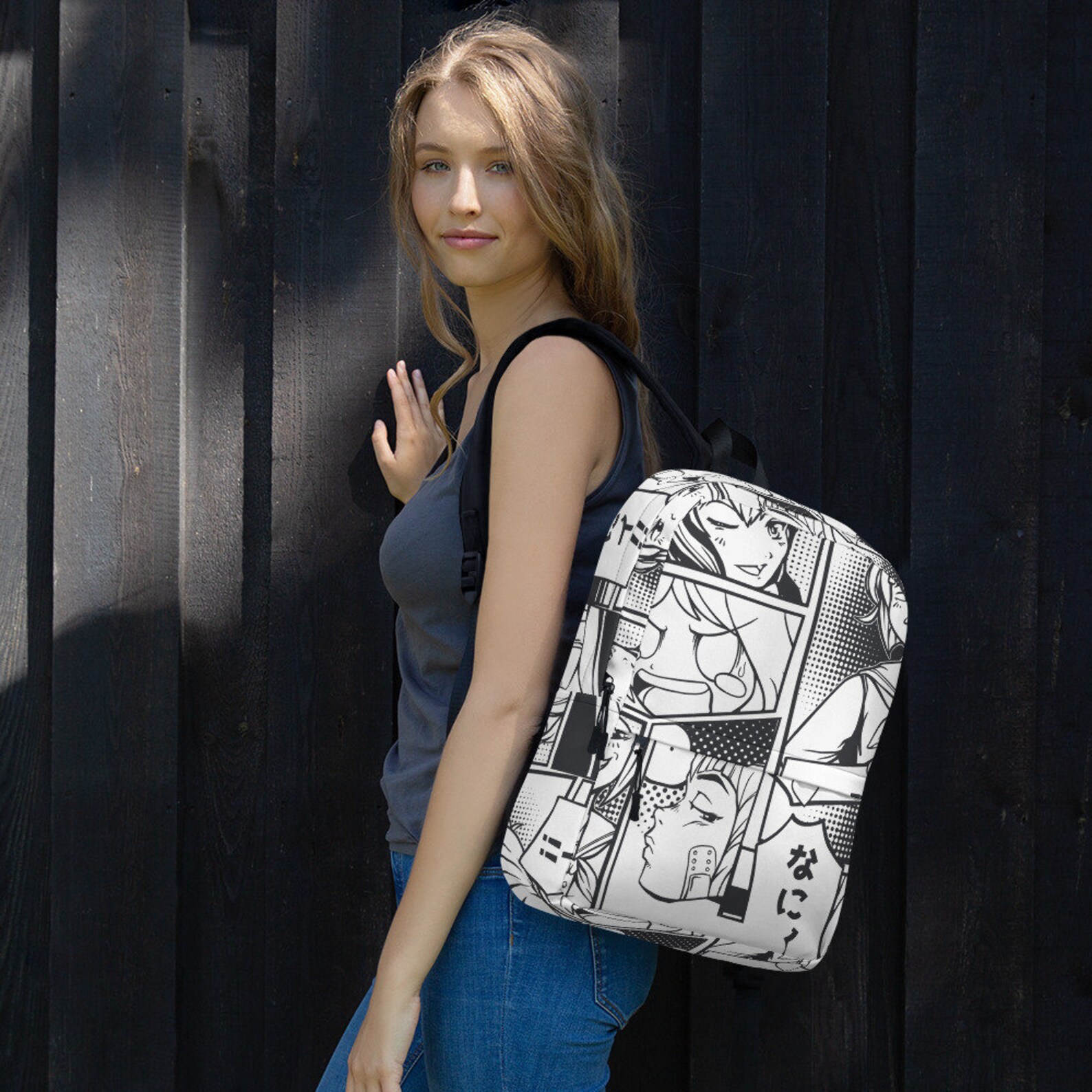 Manga Anime girls Backpack Manga bagpack Anime Girl Bagpack Etsy