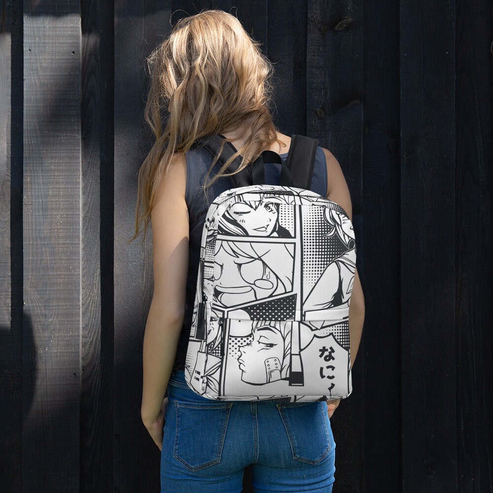 Manga Anime girls Backpack Manga bagpack Anime Girl Bagpack Etsy