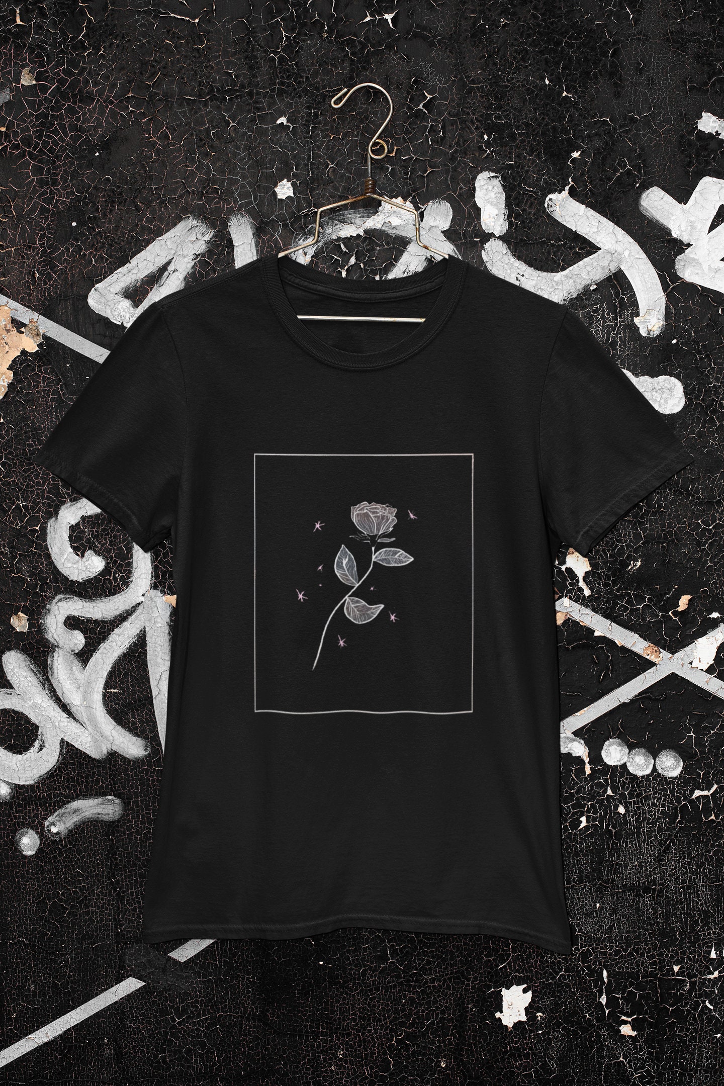 Flower Art Short-Sleeve Unisex T-Shirt Aesthetic Flower | Etsy