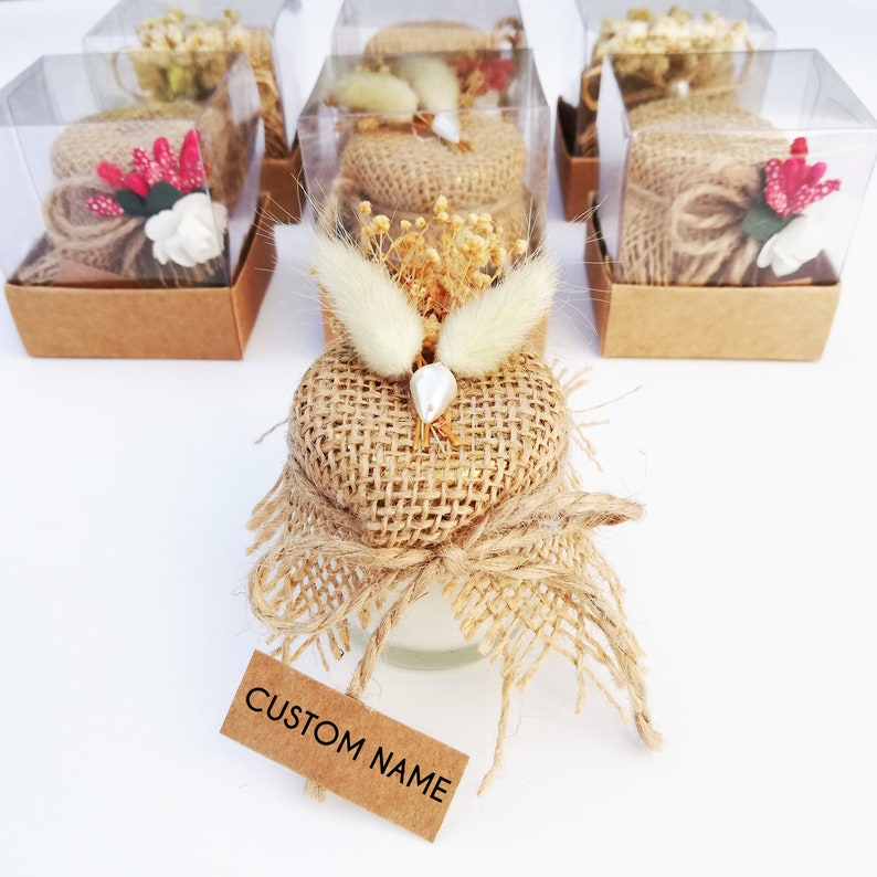 Mini Mason Jar Favors for Wedding Party Bulk Favors Candle Etsy