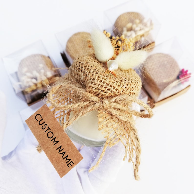 Mini Mason Jar Favors for Wedding Party Bulk Favors Candle Etsy