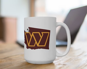 Lustige Washington Kommandanten Becher, Washington State Kommandanten Becher 15 Unze