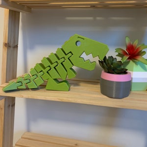 Giant Dinosaur Toy: Articulating Fidget Desk Decor