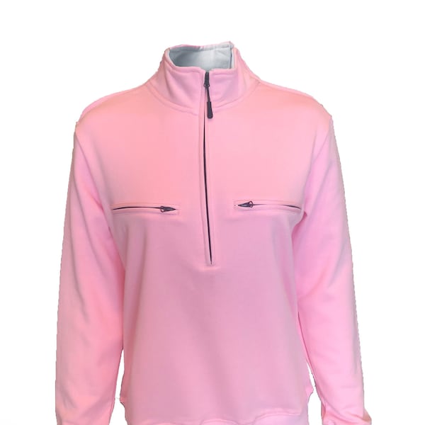 Women's Easy Port Access Chemo Pullover in French Tarry - Best Gift for Cancer Patients