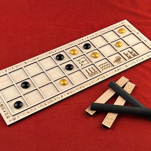 SENET - The Ancient Egyptian Game of the Pharaohs. From the Tomb of the Boy King!
