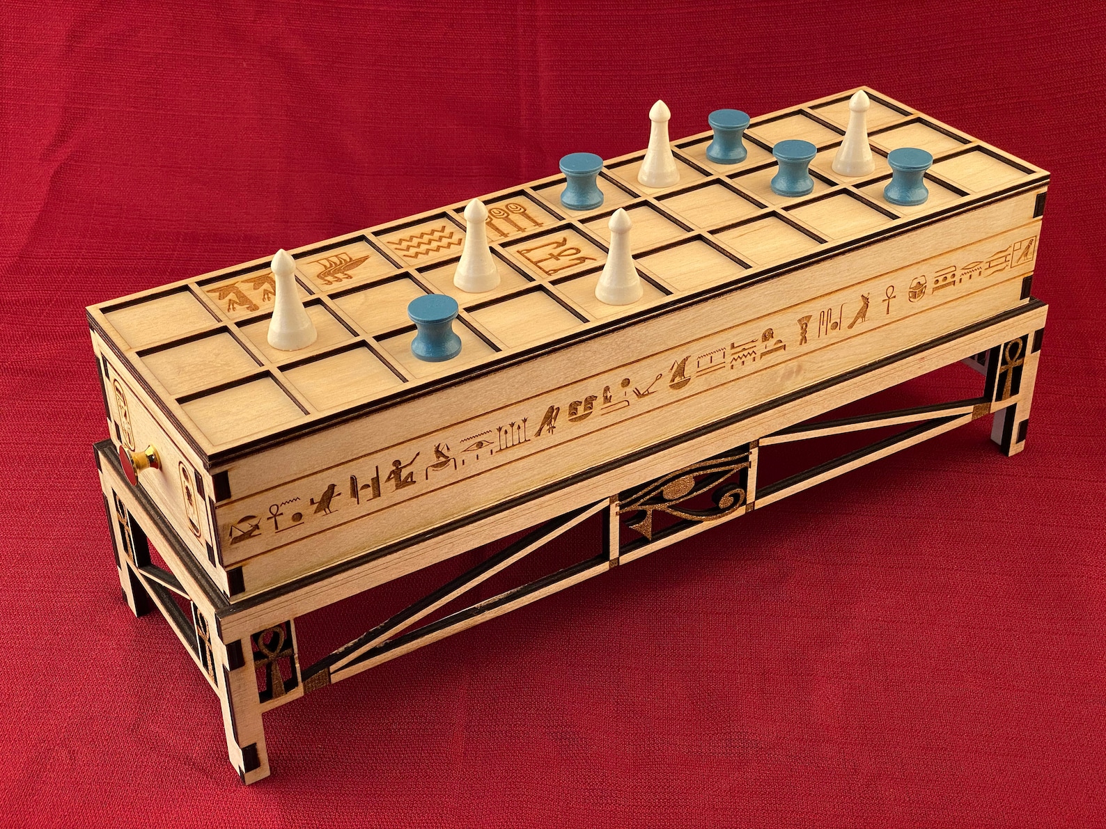 Ancient Egyptian Game of King Tut's Game Egypt Etsy