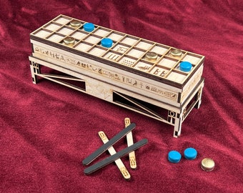 WE Games Senet Ancient Egyption Wooden Board Games, Algeria