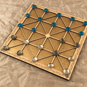 Alquerque ~ Qirkat - The Ancient and Mysterious Game of Conquest.