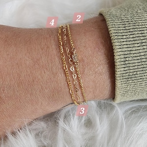 Custom Sized 14k Gold Filled Bracelet