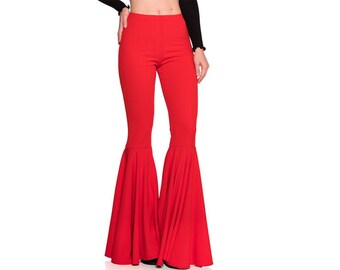 stretch bell bottoms