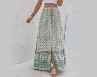 long summer skirts 70s
