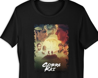 Karate Kid Vs Cobra Kai Daniel Larusso Johnny Lawrence T-Shirt