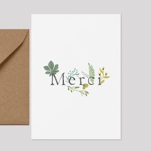 Thank you card