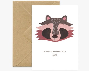 Personalized Happy Birthday Card