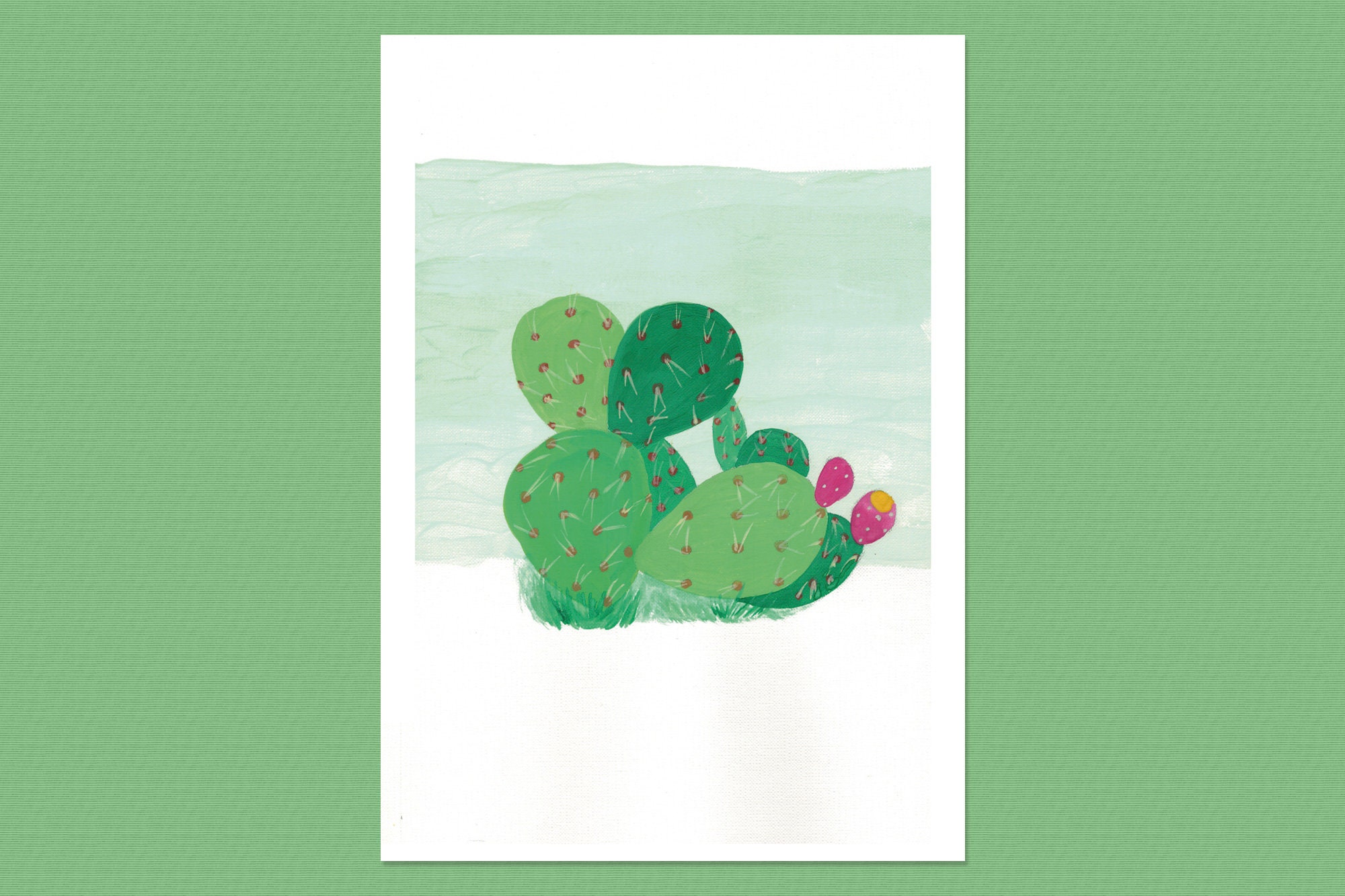 Affiche Figuier de Barbarie