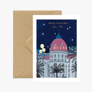 Merry Christmas from Nice card